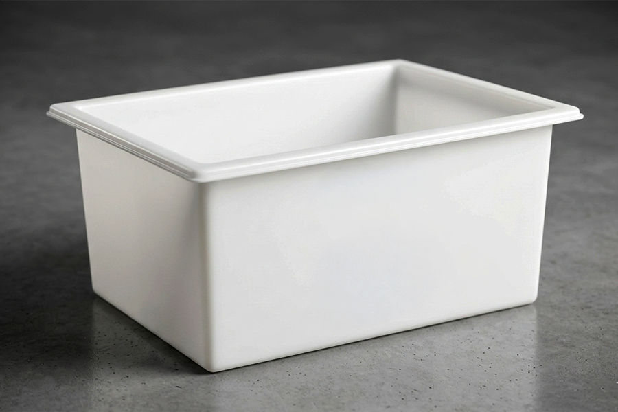 Polyethylene basins